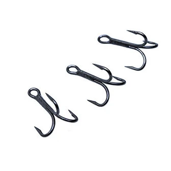E-Sox Extra Strong Pike Trebles Size 4 Barbed 2 E-Sox Extra Strong Pike Trebles Size 4 Barbed - Afbeelding 2