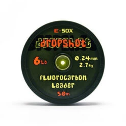 E-Sox Dropshot 8lb Fluorocarbon Leader