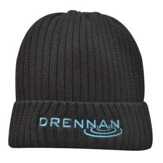 Drennan Knitted Beanie Black 1 Drennan Knitted Beanie Black