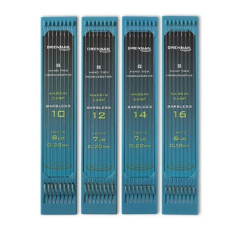 Drennan Hooks To Nylon Margin Carp 12 1 Drennan Hooks To Nylon Margin Carp 12