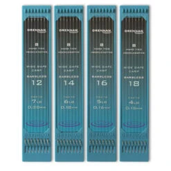 Drennan Hooks To Nylon Wide Gape Carp 16