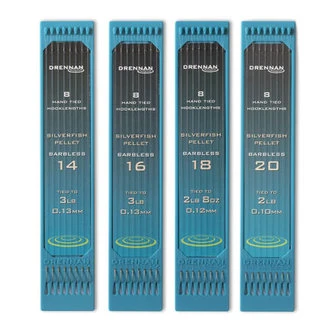 Drennan Hooks To Nylon Silverfish Pellet 18 1 Drennan Hooks To Nylon Silverfish Pellet 18