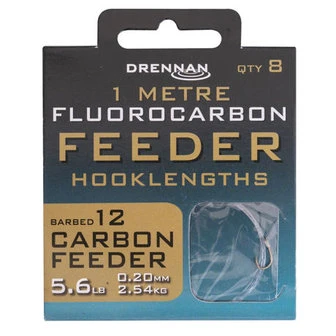 Drennan FC Feeder Onderlijn Carbon Feeder 12 1 Drennan FC Feeder Onderlijn Carbon Feeder 12