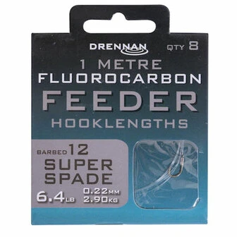 Drennan FC Feeder Onderlijn Super Spade 14 1 Drennan FC Feeder Onderlijn Super Spade 14