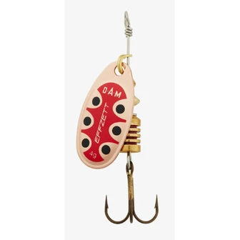 Effzett Standard Spinner Copper Black Dot 12 Gr 1 Effzett Standard Spinner Copper Black Dot 12 Gr