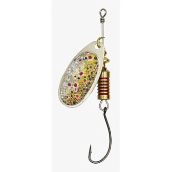 Effzett Singlehook Spinner Brown Trout 6 Gr 1 Effzett Singlehook Spinner Brown Trout 6 Gr