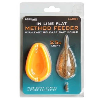 Drennan Flat Method Feeder & Mould Large 1 Drennan Flat Method Feeder & Mould Large