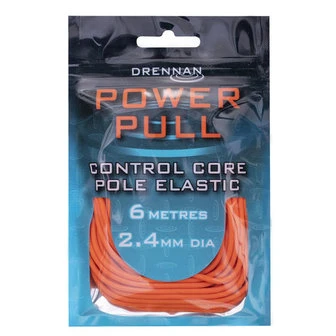 Drennan Power Pull Elastic 2.4mm Oranje 1 Drennan Power Pull Elastic 2.4mm Oranje