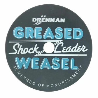 Drennan Greased Weasel Shock Leader Clear 40m 1 Drennan Greased Weasel Shock Leader Clear 40m