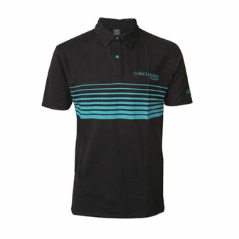 Drennan Polo Shirt Black Lines 1 Drennan Polo Shirt Black Lines