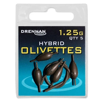 Drennan Hybrid Olivette 1,25gr 1 Drennan Hybrid Olivette 1,25gr