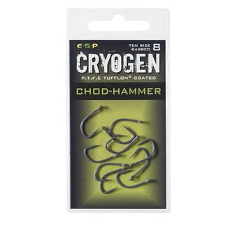 ESP Chod Hammer Cryogen Hooks Barbed 8 1 ESP Chod Hammer Cryogen Hooks Barbed 8