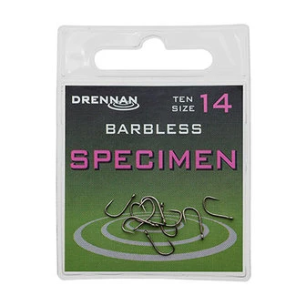 Drennan Specimen Barbless 1 Drennan Specimen Barbless
